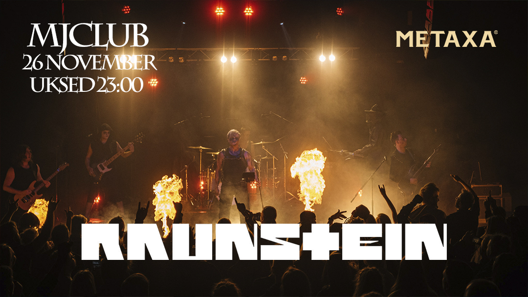 Raunstein- Estonia's first Rammstein tributeband take sthe stage of MJClub on 26'th of November
